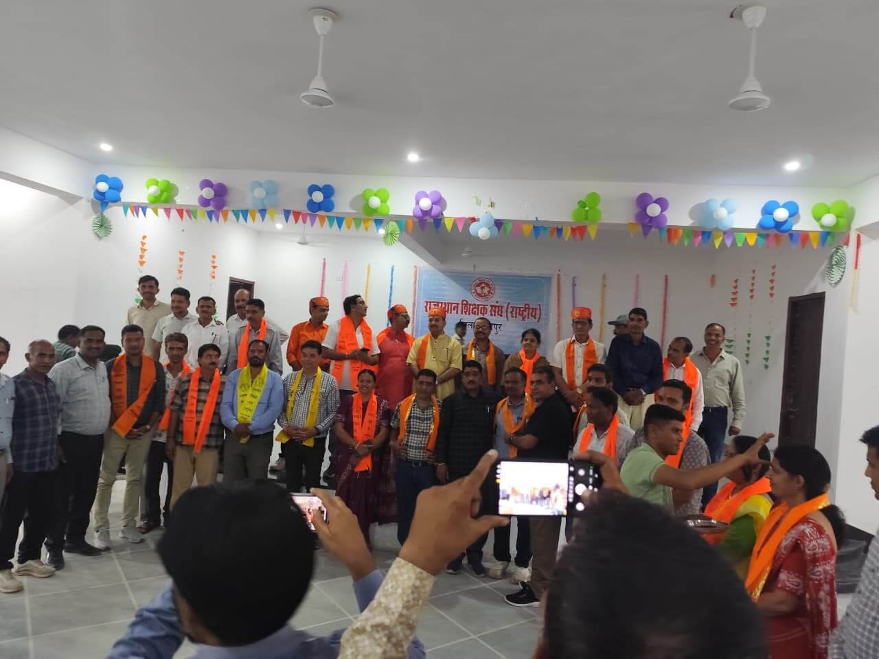 राजस्थान शिक्षक संघ राष्ट्रीय जिला शाखा उदयपुर के चुनाव में चौबीसा बने  जिला सभाध्यक्ष निर्वाचित